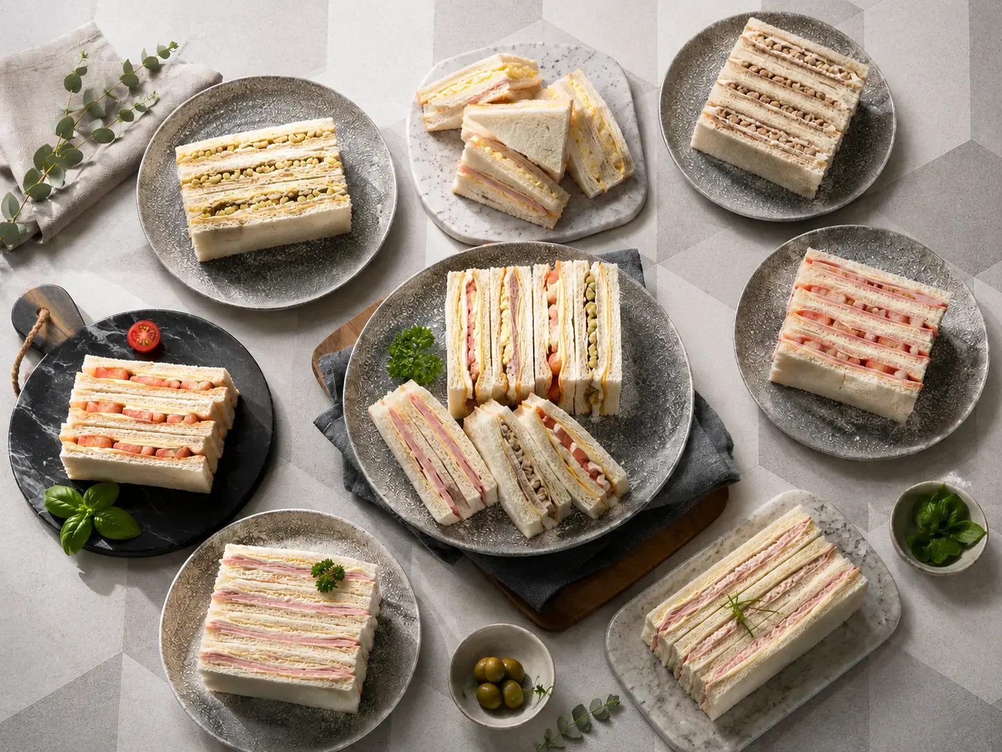 Sándwiches de miga artesanales Miga Club